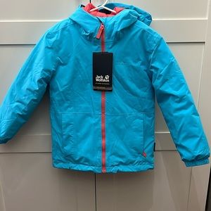 NWT Jack Wolfskin Kids Argon Storm Winter coat 7-8